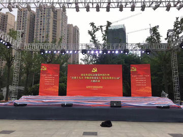 China 14 van de het Gezichts Openlucht Geleide Videomuur van HD van de Zwarte de Huurbeetjes Matrijs die - 7,5 kg gieten leverancier