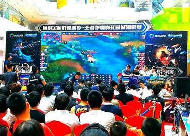 China Het openlucht LEIDENE van de de Netenhuur van P10 6000 Videomuurscherm voor Stadiumachtergrond leverancier