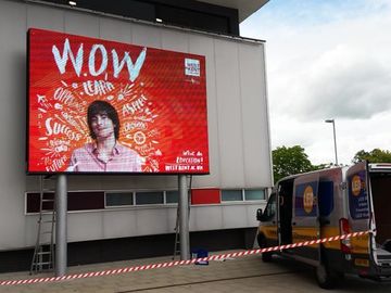 Vaste Installatie IP65 Grote Openlucht RGB ultra Helder van de Reclameschermen leverancier